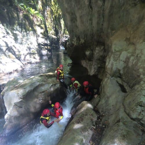 canyoning italien