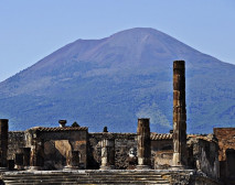 Vesuv und Pompeji